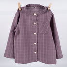 Patron blouse col officier enfant