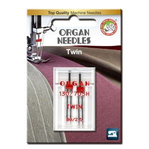 Aiguille Double Organ - 2,5mm (boîte de 2)