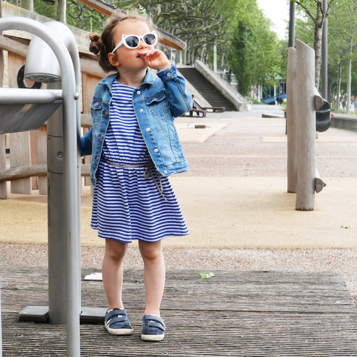 Couture robe manches longues