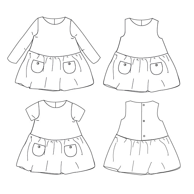 Patron robe pour fille