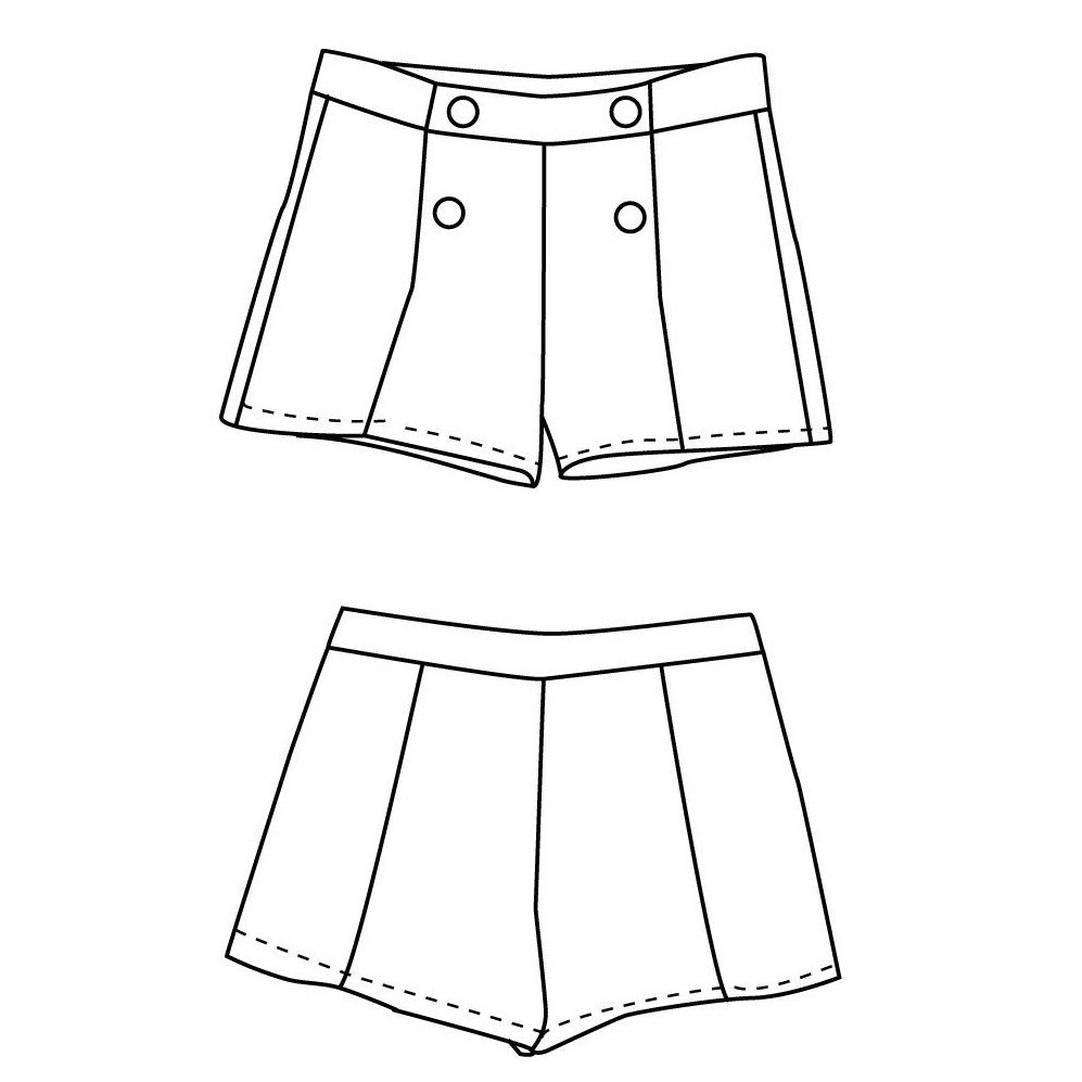 Patron de short pour enfant