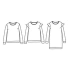 patron de sweat et robe pour enfant