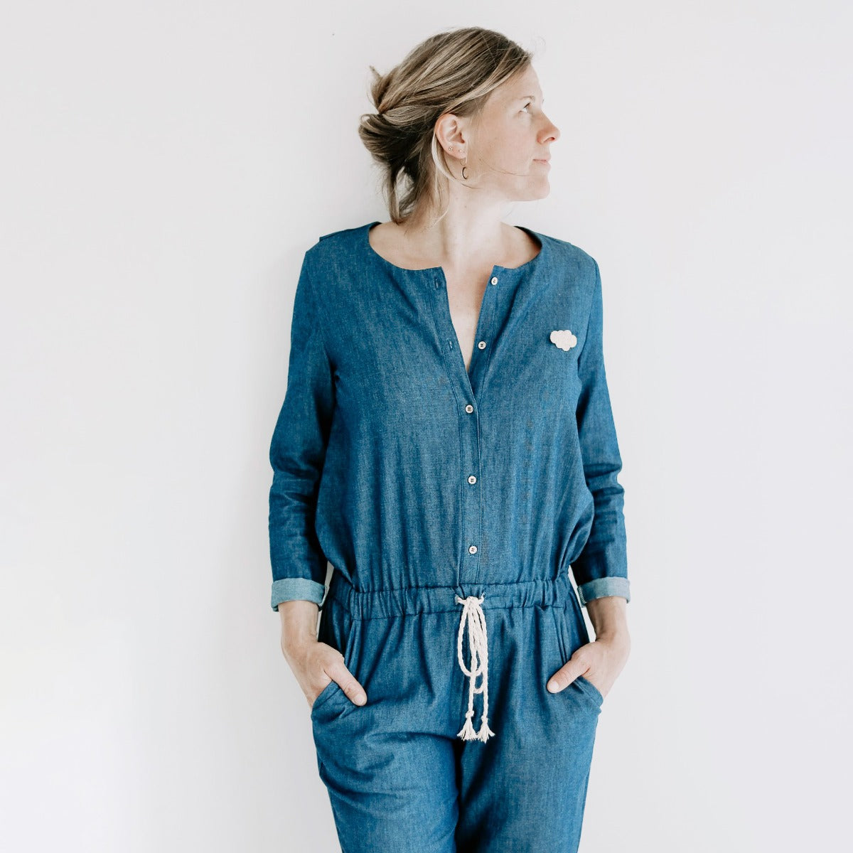 Patron de combinaison longue pour femme