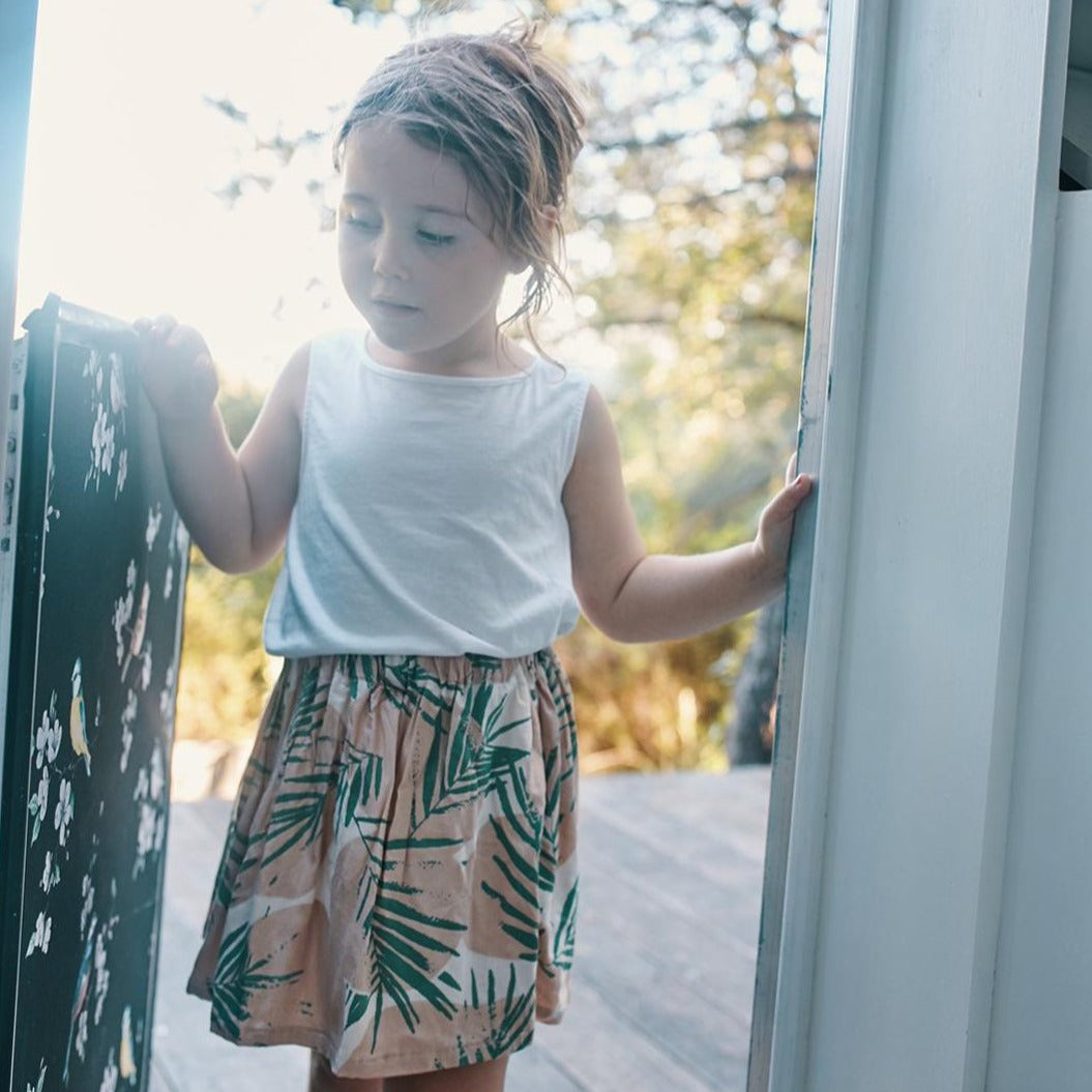 Couture de jupe pour enfant