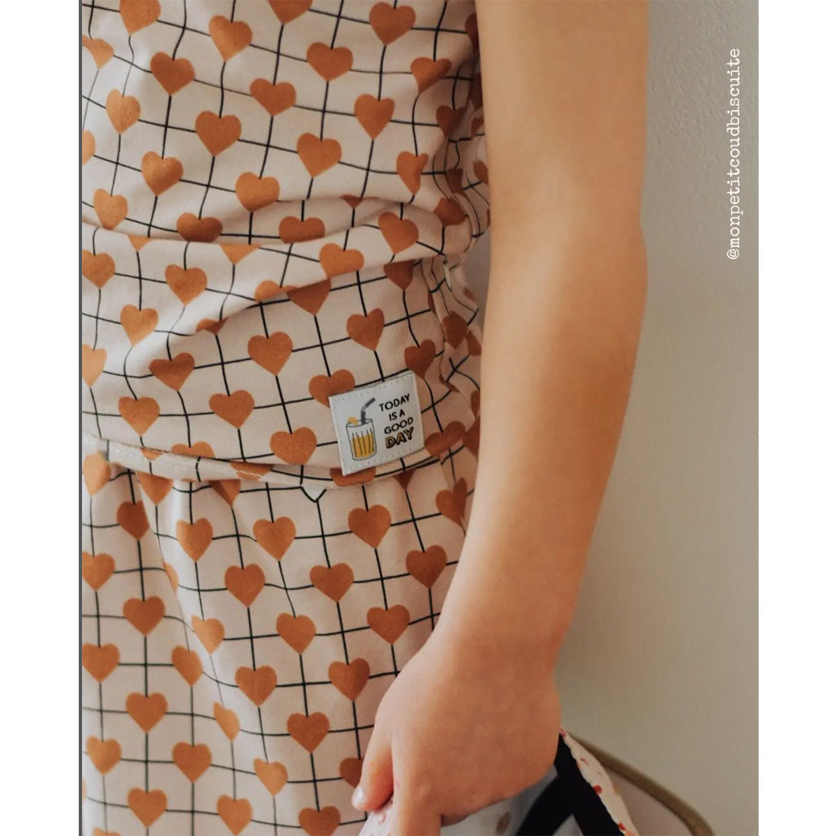 Étiquettes textiles joli design expédition rapide