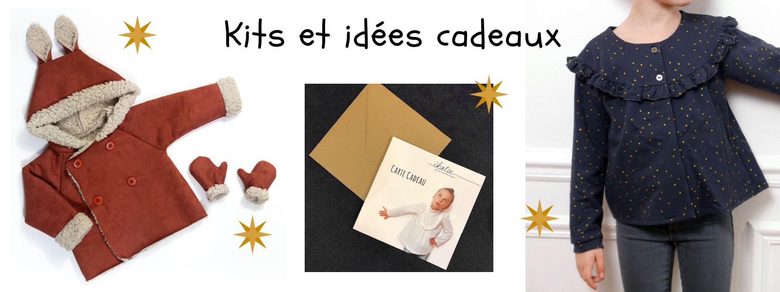 Kits, idées cadeaux et tenues de Noël