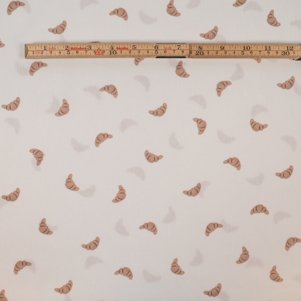 tissu popeline croissant