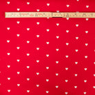 tissu popeline coeurs