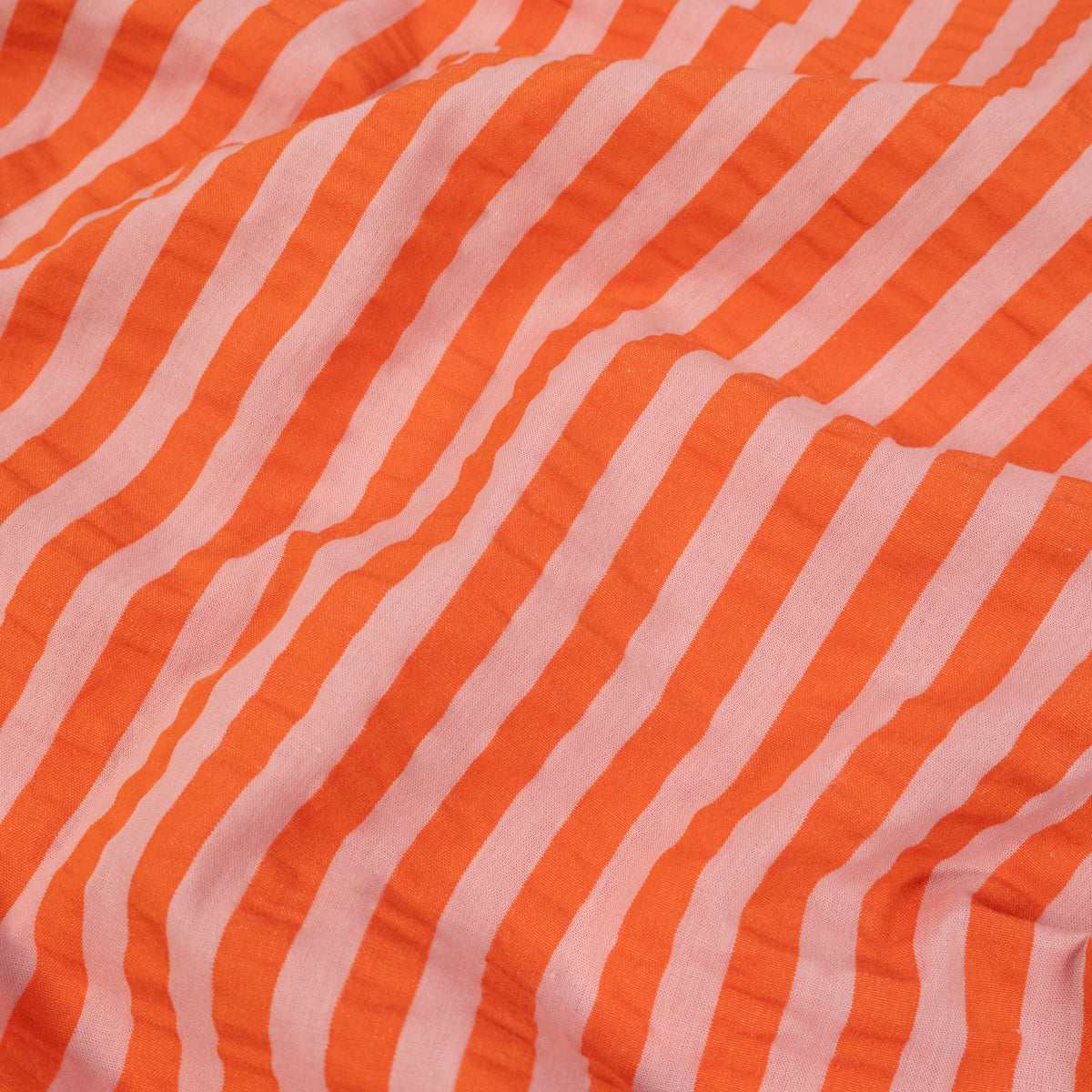 tissu seersucker rayé