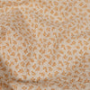 Tissu seersucker - Cottage little berries - Écru et orangé
