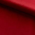 Tissu velours ras bordeaux – vue 2