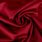 Tissu velours ras bordeaux, uni et légèrement brillant