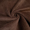 Tissu velours - Grosses côtes 4w - Brun