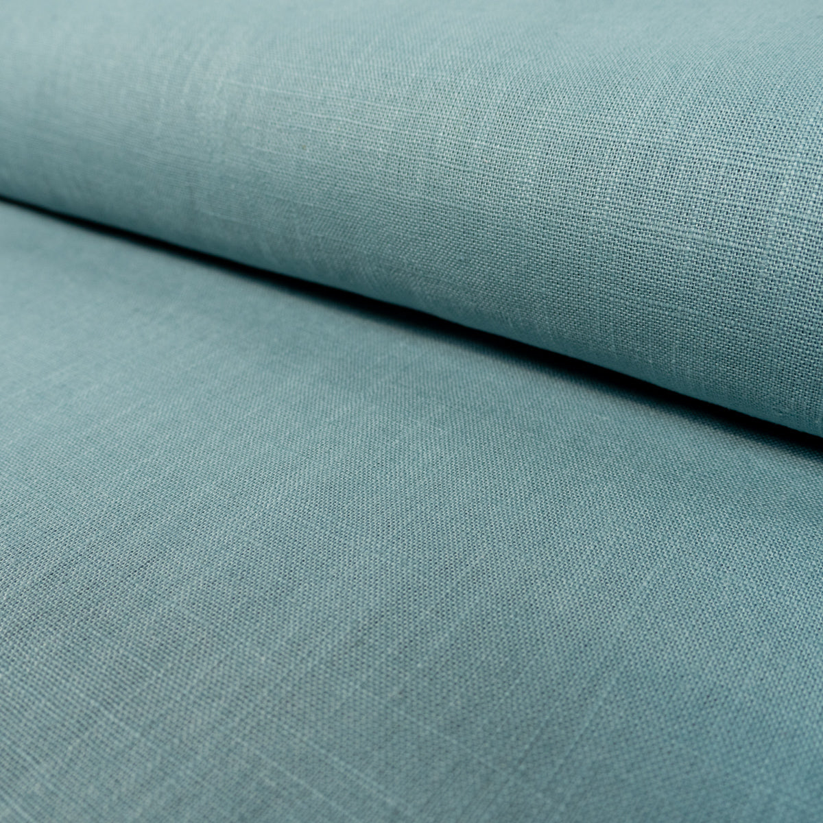 Lin lavé bleu pétrole