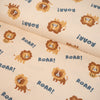 Tissu jersey - Lions roar - Ecru