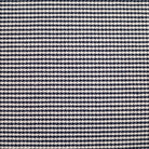 Tissu pied de poule écru et noir – vue 3