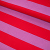 Canvas - Rayures - Rose et Rouge