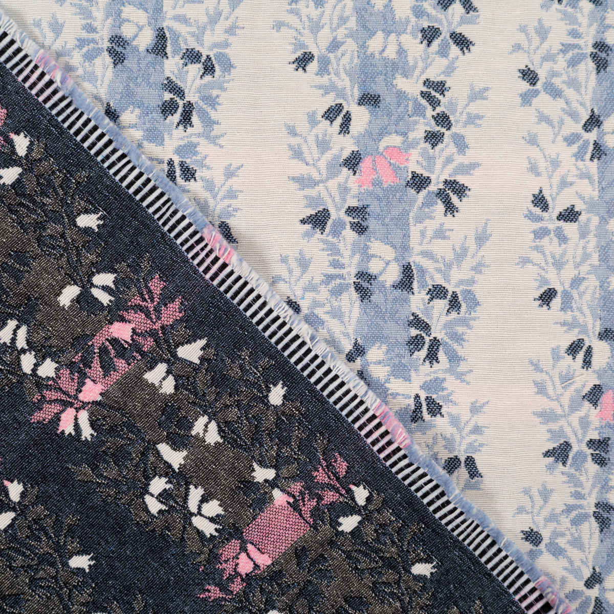 tissu jacquard tissé en France