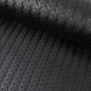 Tissu simili cuir - Chevron - Noir