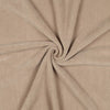 Tissu micro polaire - Sable