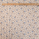 tissu matelassé floral