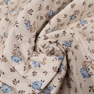 tissu matelassé floral