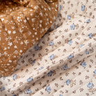 tissu matelassé floral