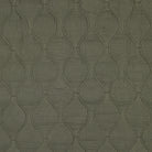 Tissu double gaze matelassé vert olive 