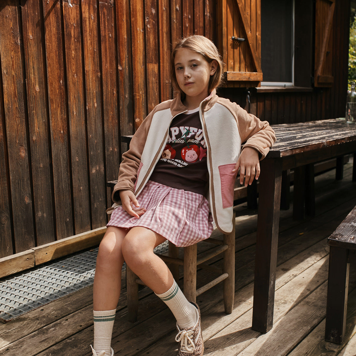 Nagan, patron de couture veste polaire enfant