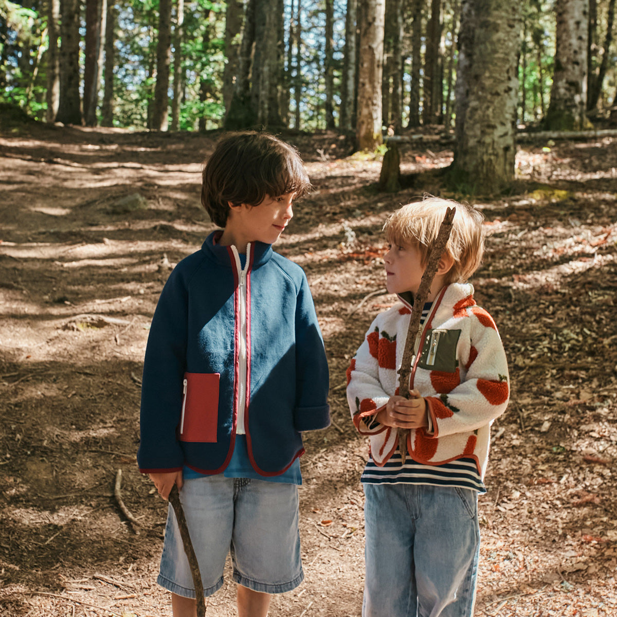 patron de veste polaire enfant Nagano