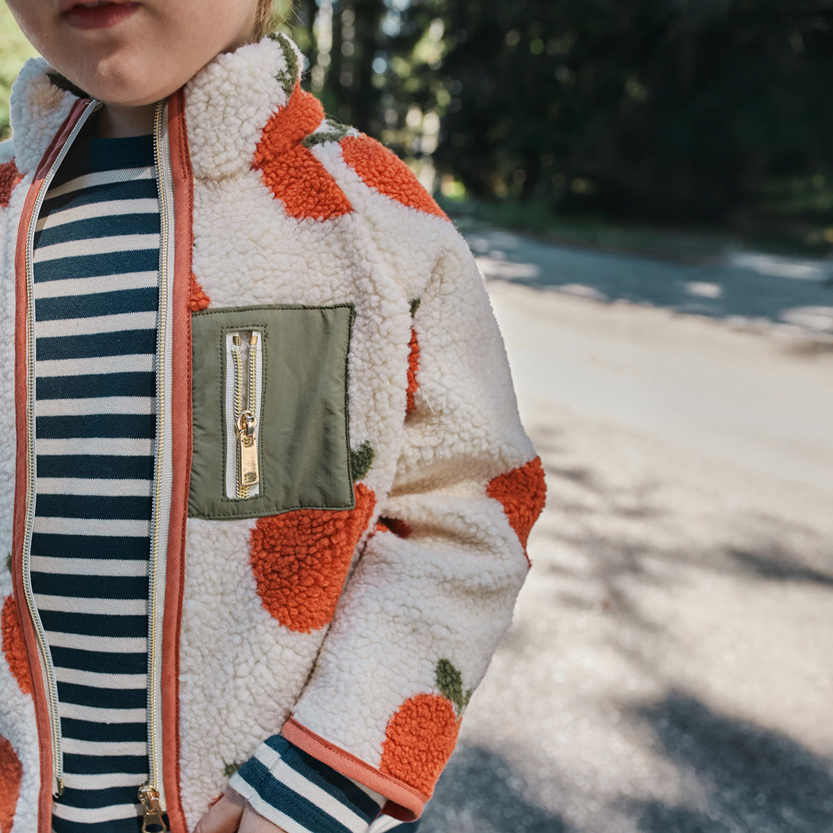 Patron de veste zippée enfant