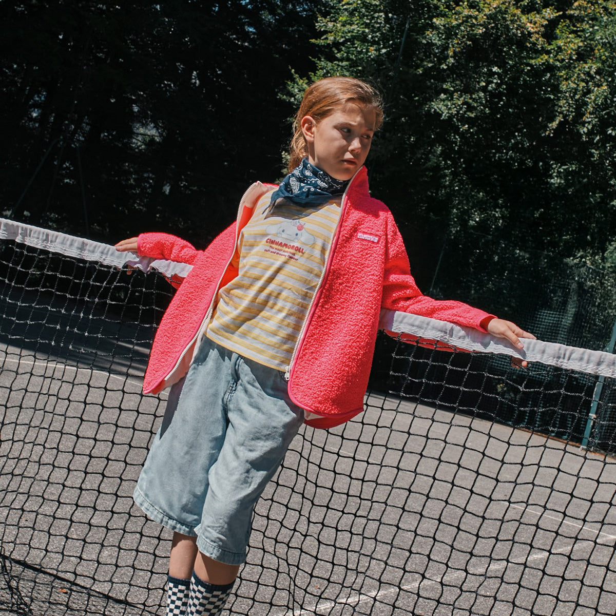 patron de veste polaire enfant