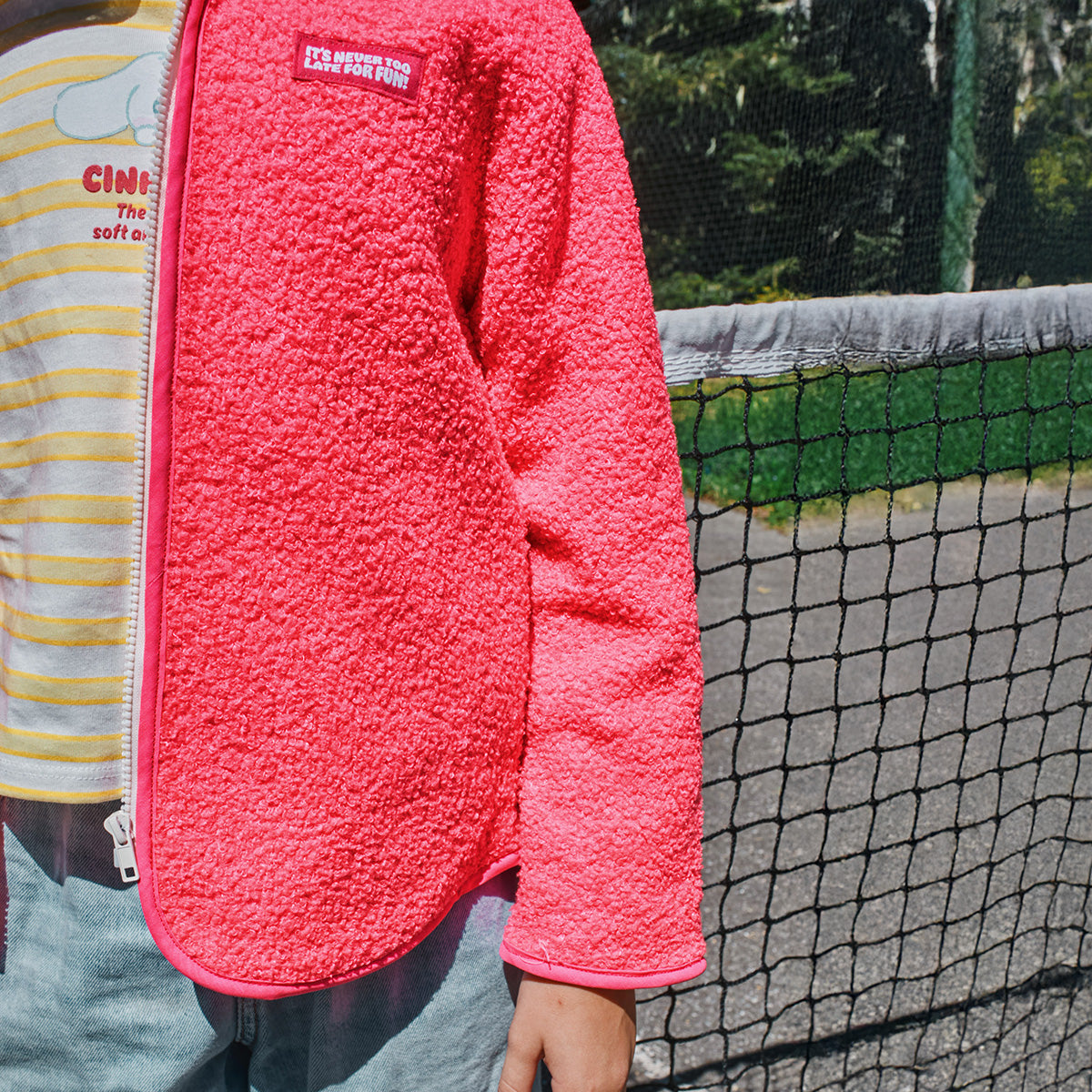 patron de veste polaire enfant