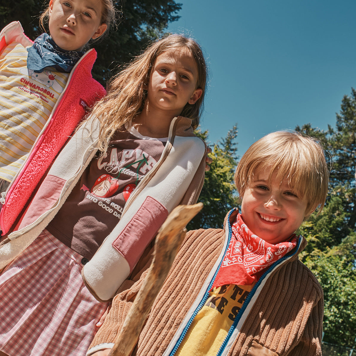 patron de veste polaire et velours enfant