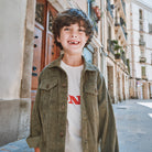 Patron de couture veste velours enfant