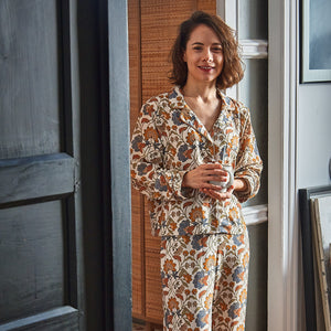 Kit pyjama femme Budapest - Jaipur - Version longue - 48 au 52