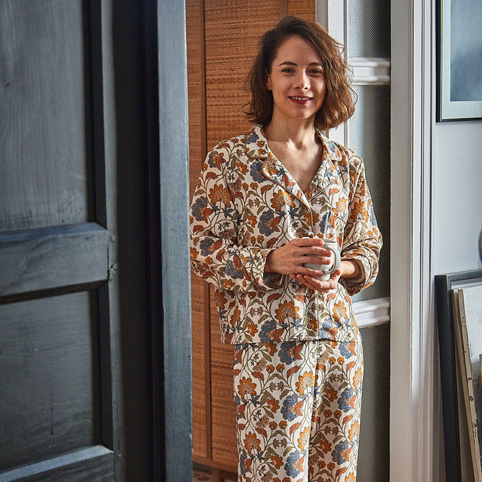 Kit pyjama femme Budapest - Jaipur - Version longue - 32 au 46