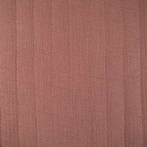 Tissu de coton matelassé - Verti - Châtaigne