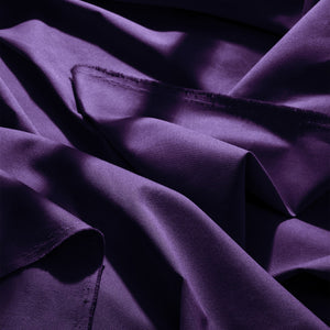 Tissu gabardine Light - Atelier Brunette® - Majestic purple