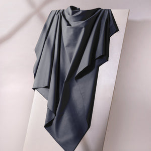 Tissu gabardine Light - Atelier Brunette® - Deep Charcoal