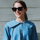 chemise femme col marin version longue patron Amsterdam chambray