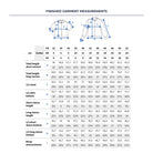 mesures patron chemise femme
