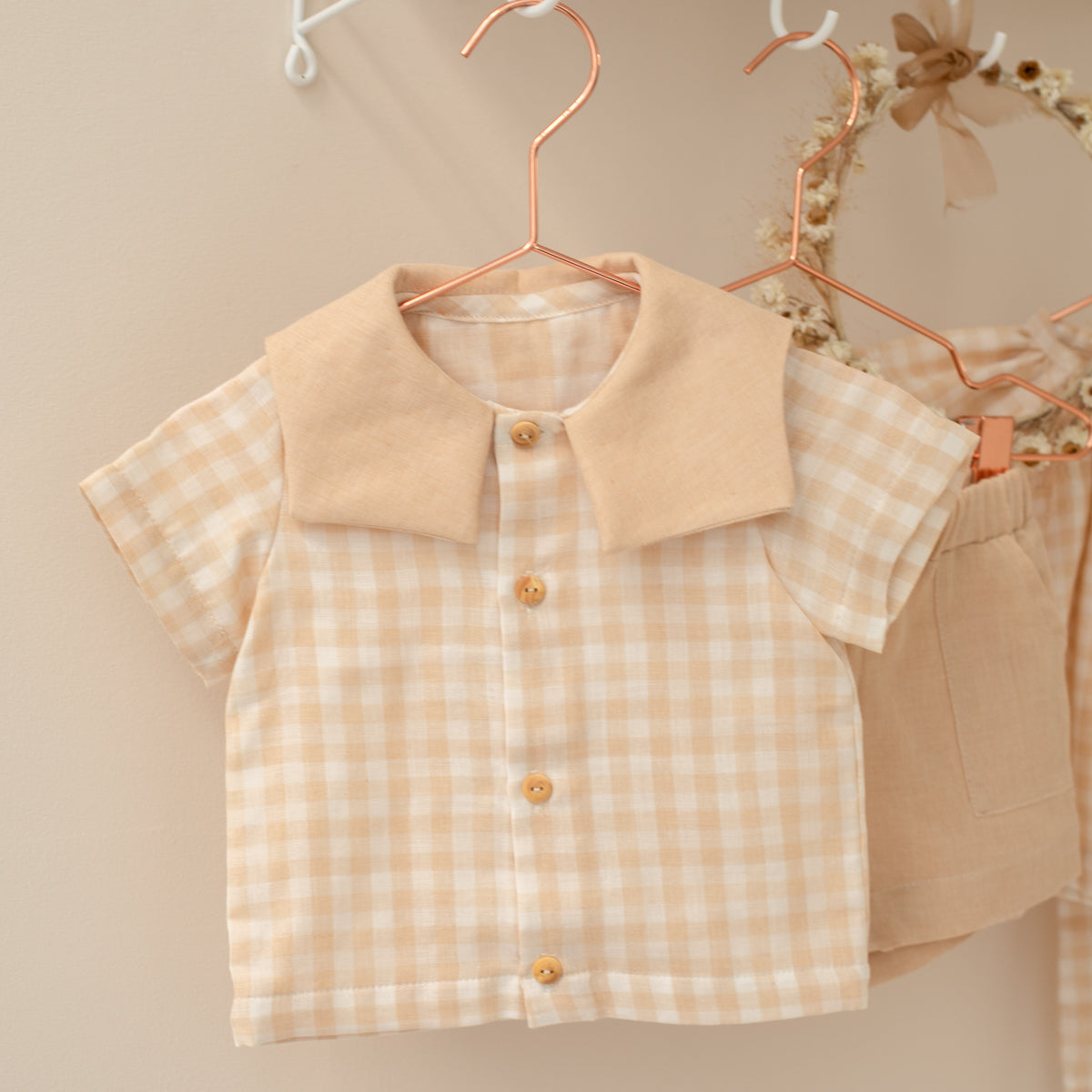 patron blouse col marin bébé