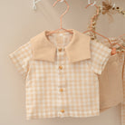 patron blouse col marin bébé