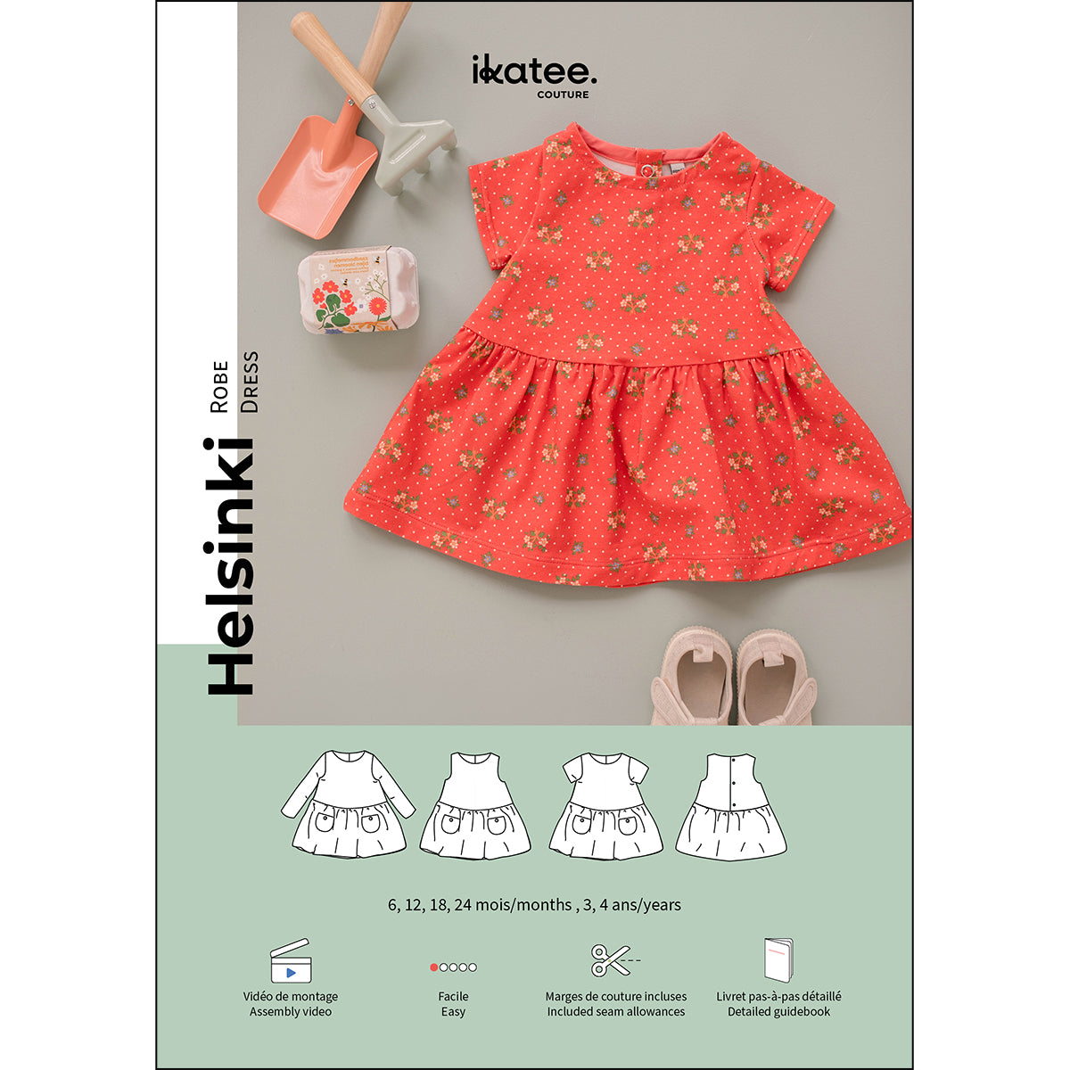 patron de couture robe bébé