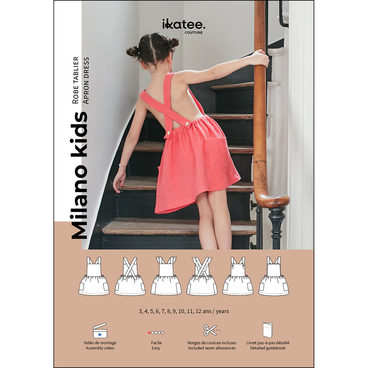 Patron de couture robe fille