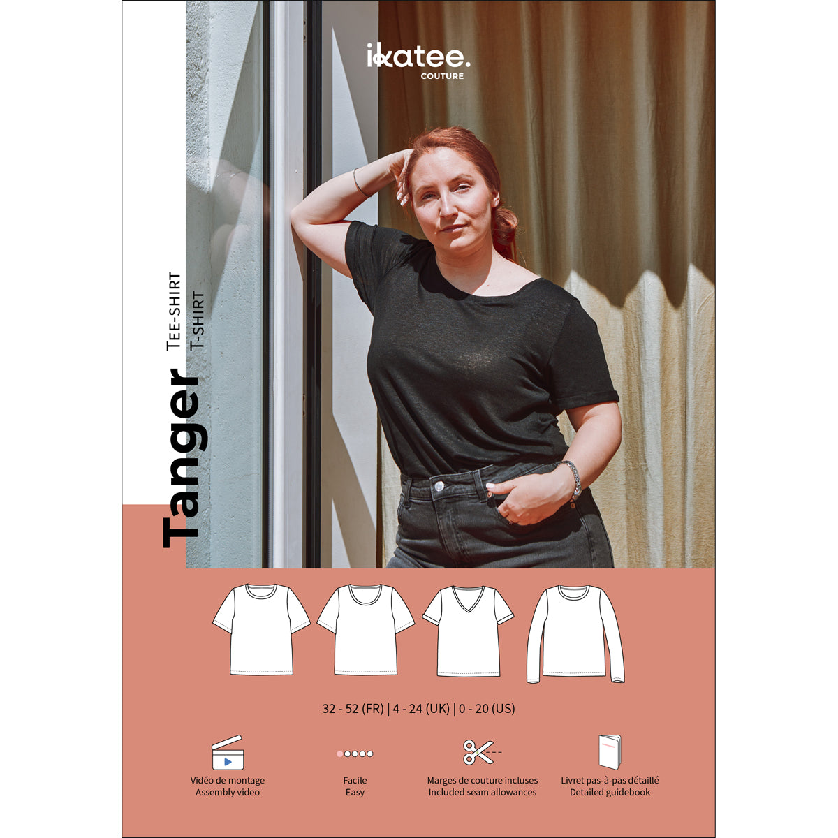 Patron tee-shirt basique et facile femme