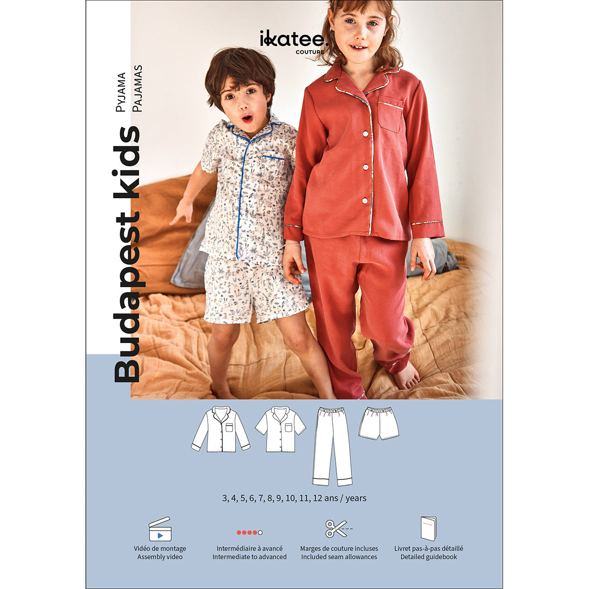 Patron pyjama enfant de qualité