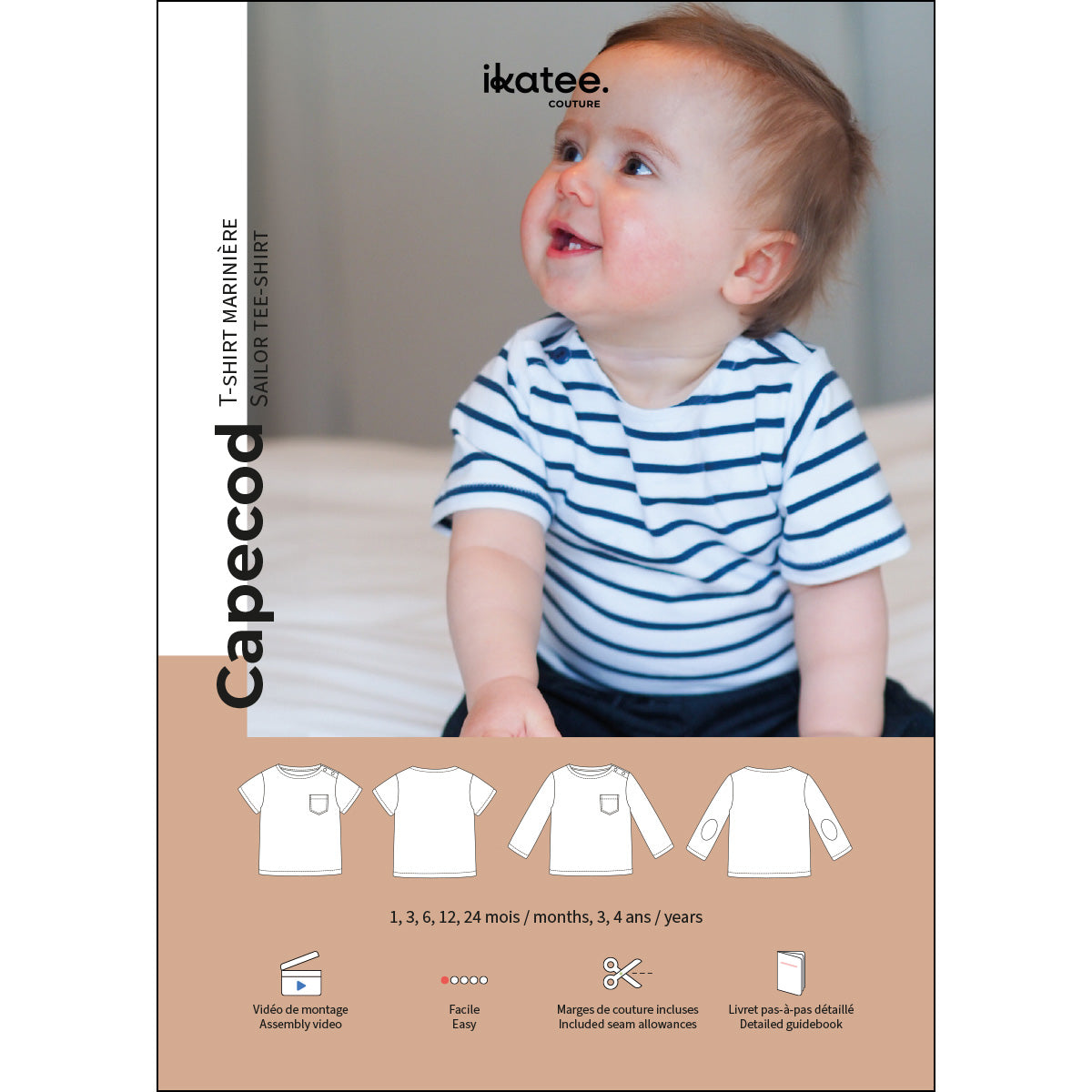 patron de couture tee-shirt bébé