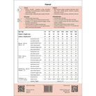 Patron blouse, robe et barboteuse bébé HANOÏ format papier